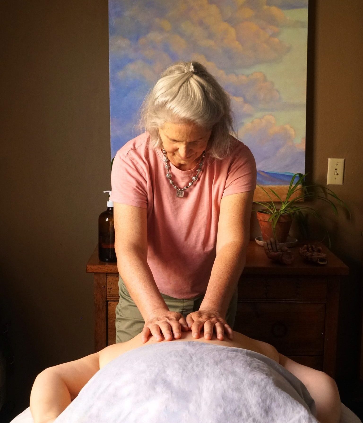 Margarita Quevedo in her Santa Fe studio
